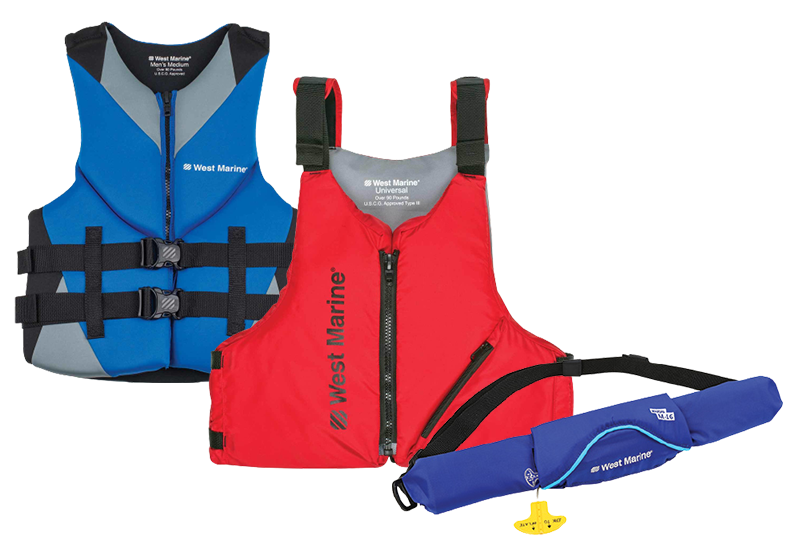 Life Jackets and Personal Floatation Devices for Water Sports