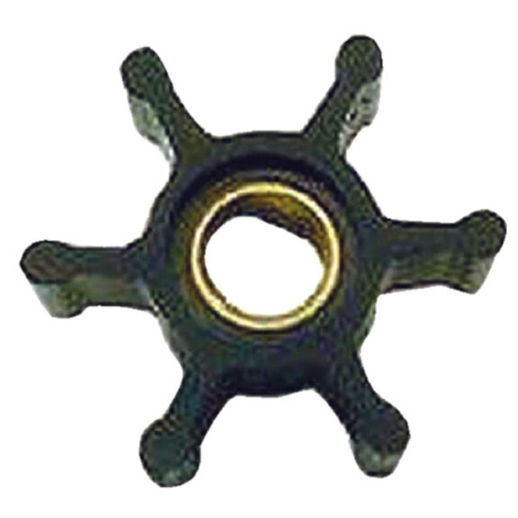 Nitrile Impeller, 1-9/16" x 3/4" x (Impeller molded on shaft), 6 Blades image number 0