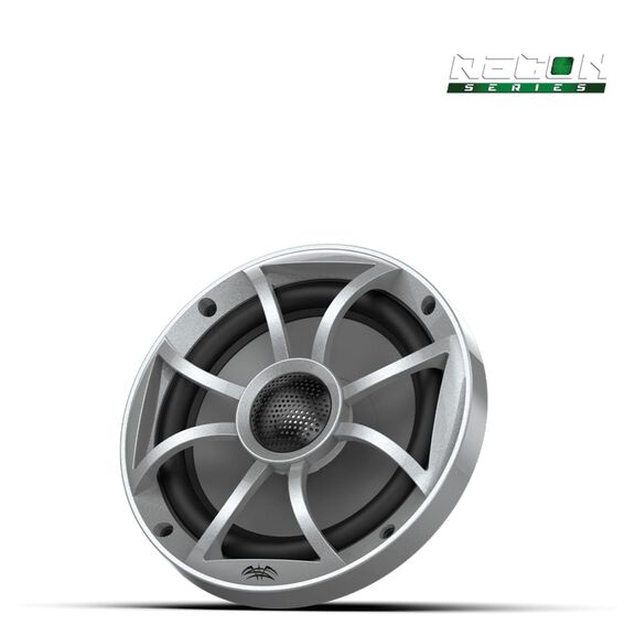 Wet Sounds RECON 6-S RGB 6.5-inch High Output Component Style Coaxial Speakers with XS-Silver RGB Grilles image number 2
