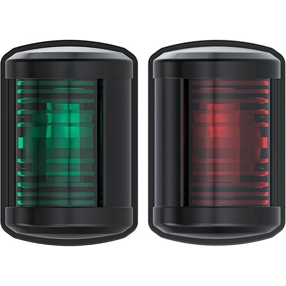 SEAFLO LED Port and Starboard Navigation Light Combo Black 12V 2NM Regular image number 1