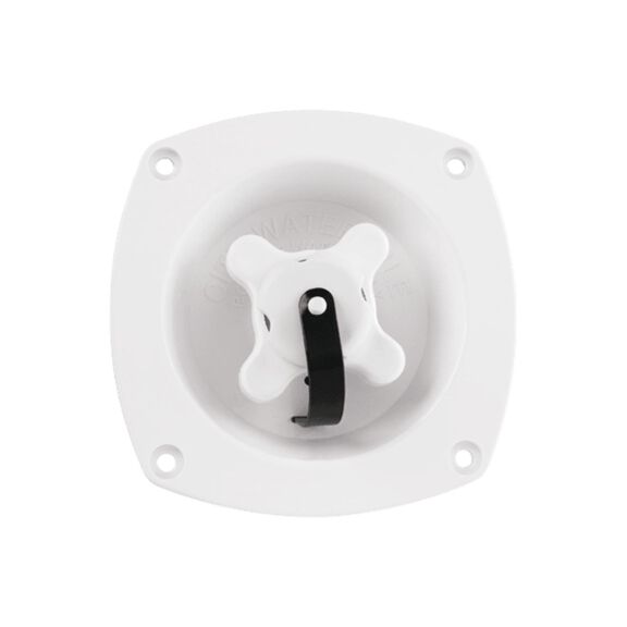 SEAFLO Wall Mount Pressure Regulated Water Inlet, White, 1/2" NPT, 65 PSI Regulator image number 1