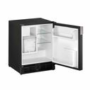 21" Black Marine Refrigerator/Ice Maker, 115V image number 1