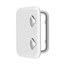 SEAFLO Marine Boat Deck Rectangular Access Hatch, 18.11" x 20.47" (White, Standard) | 180 Degree Opening, Non-Skid image number 0