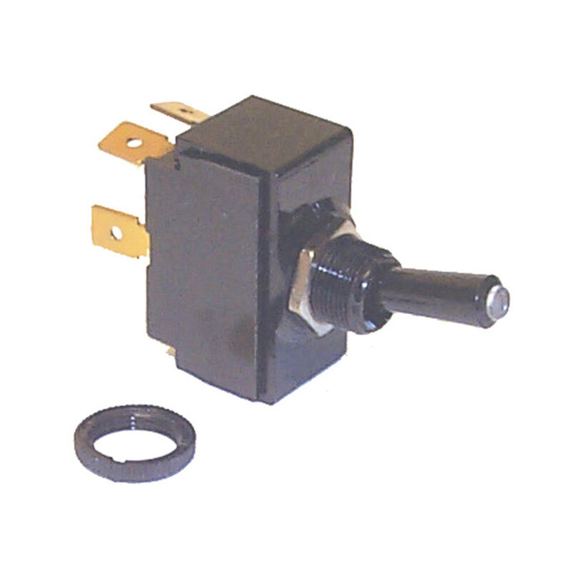 Tip Lit Toggle Switch Mom-On-Off SPST image number 0