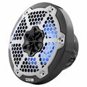 HYDRO 6.5" 2-Way Marine Speakers with Integrated RGB LED Lights, 375 Watts, Black Carbon Fiber image number 2