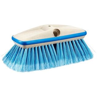 Deluxe Medium Wash 8" Brush Head with Bumper, Blue, Medium