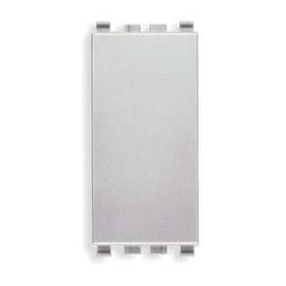 Vimar Eikon 1-Module Blank Filler Module, Next (Silver)