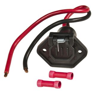 Male Boat Side Trolling Motor Plug, 12V