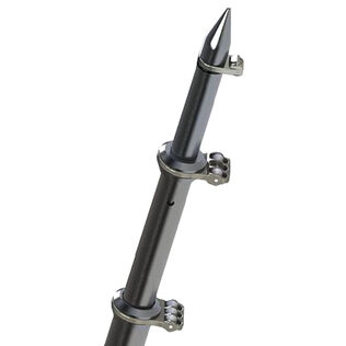 Deluxe Aluminum Tele-Outrigger Pole, 18', Pair
