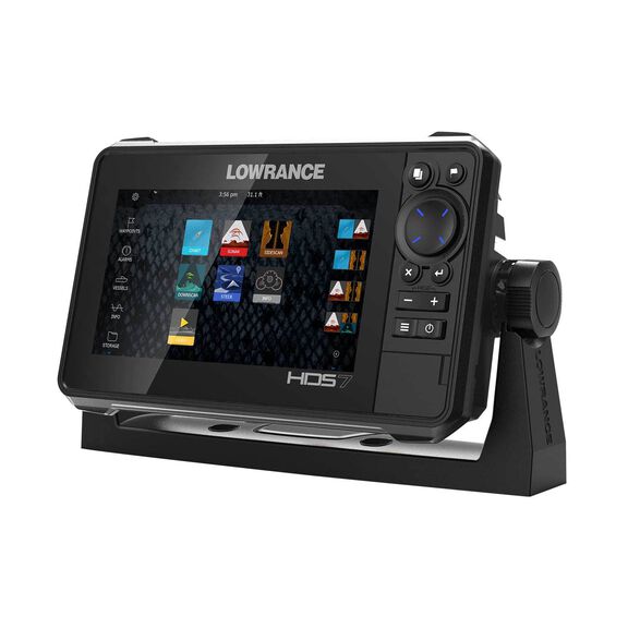 HDS LIVE 7 Fishfinder/Chartplotter Combo with Active Imaging 3-in-1 Transducer and US Coastal and Inland Mapping image number 2