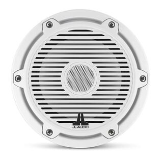 M6-650X-C-3Gw 6.5" Marine Coaxial Speakers, White Classic Grille, Pair