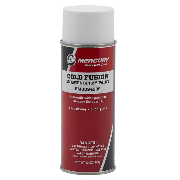 Mercury 8M0094988 Cold Fusion Enamel Spray Paint - 12 oz Spray Can image number 0