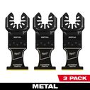 MILWAUKEE&reg; OPEN-LOK&trade; 1-3/8" Carbide Teeth Metal Multi-Tool Blades, 3 Pack image number 0
