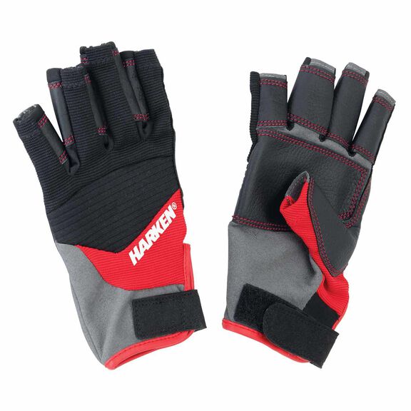 HARKEN Newport Short Finger Sailing Gloves West Marine