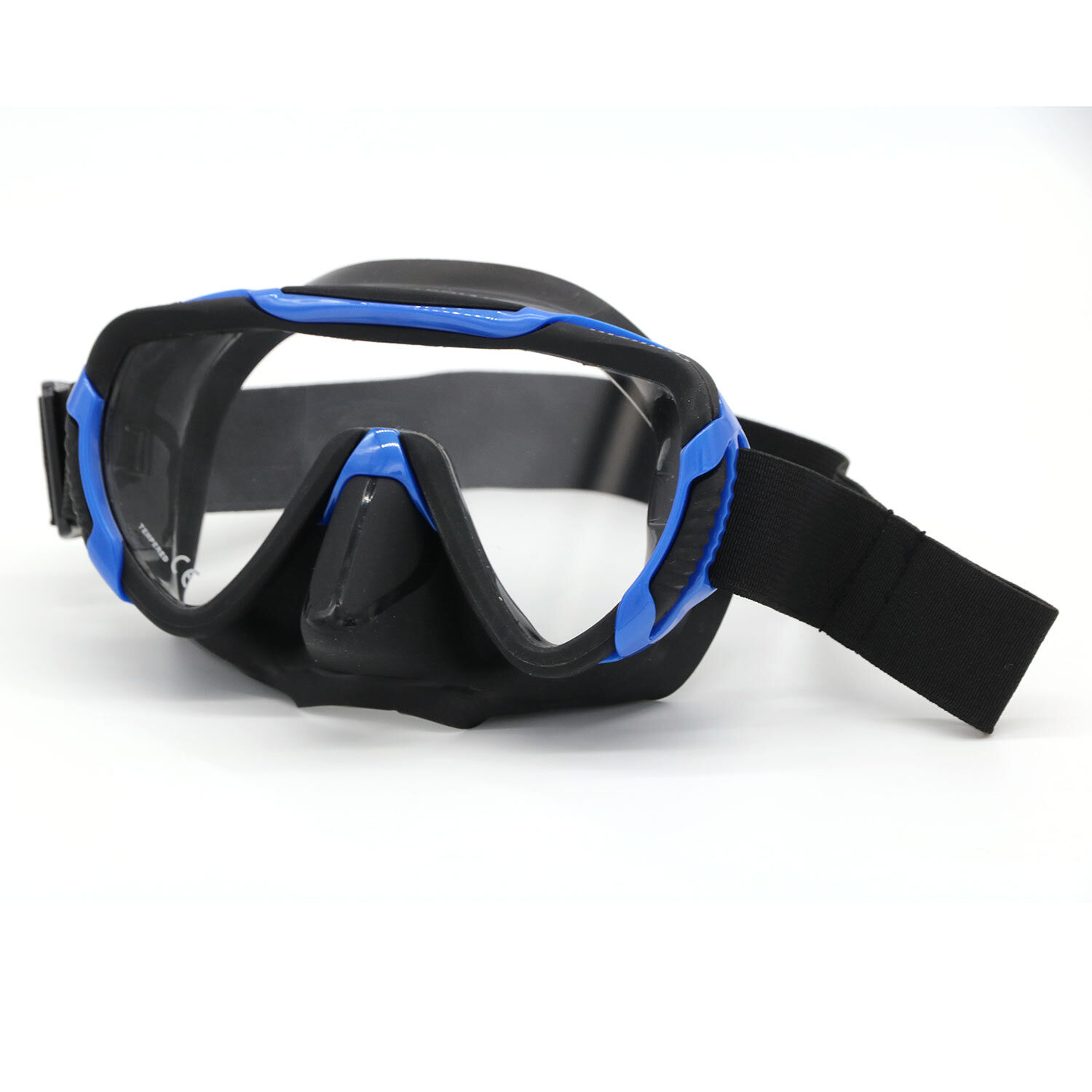 Mambo Frameless Snorkel Mask, Blue