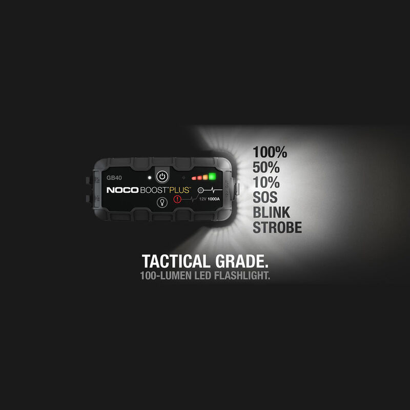 Noco Boost Plus GB40 Ultrasafe Lithium Jump Starter, 1000 Amp, 12V image number 5