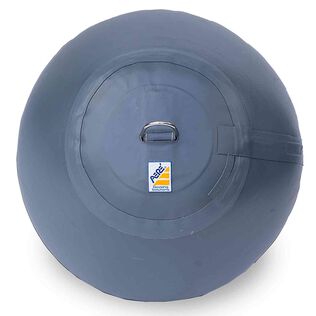 24" Dia. Inflatable Ball Fender, Gray
