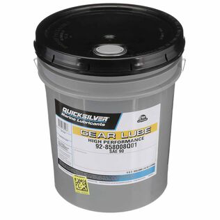 Quicksilver High Performance Gear Lube, 5 Gallons