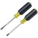 Screwdriver Set, 1/4 Keystone and #2 Phillips, Cushion-Grip, 2-Piece image number 0