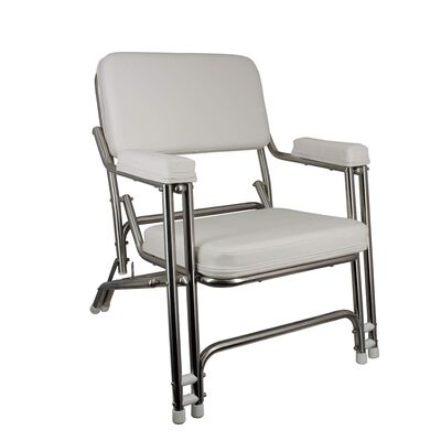 Stainless Steel Folding Deck Chair