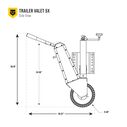 Trailer Valet XL 5,000 lbs Mover with TVDA image number 5