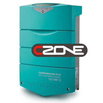 ChargeMaster Plus CZone Battery Charger, 12V, 100 Amp, 3 Banks