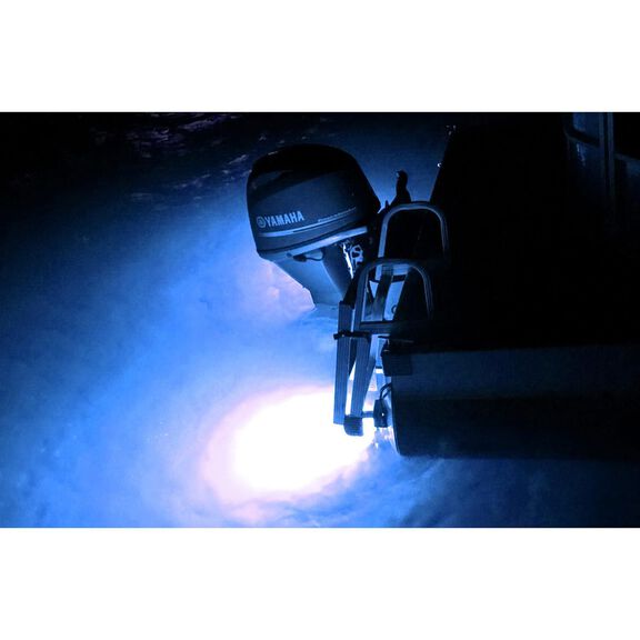 Zambezi Quattro Surface Mount Underwater Pontoon Light, 2,000 Lumen, Spectrum Full Color image number 4
