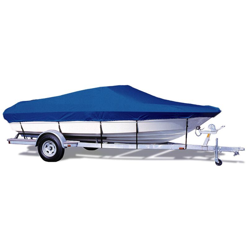 V-Hull Runabout Cover, OB, Pacific Blue, Hot Shot, 14'5"-15'4", 76" Beam image number null
