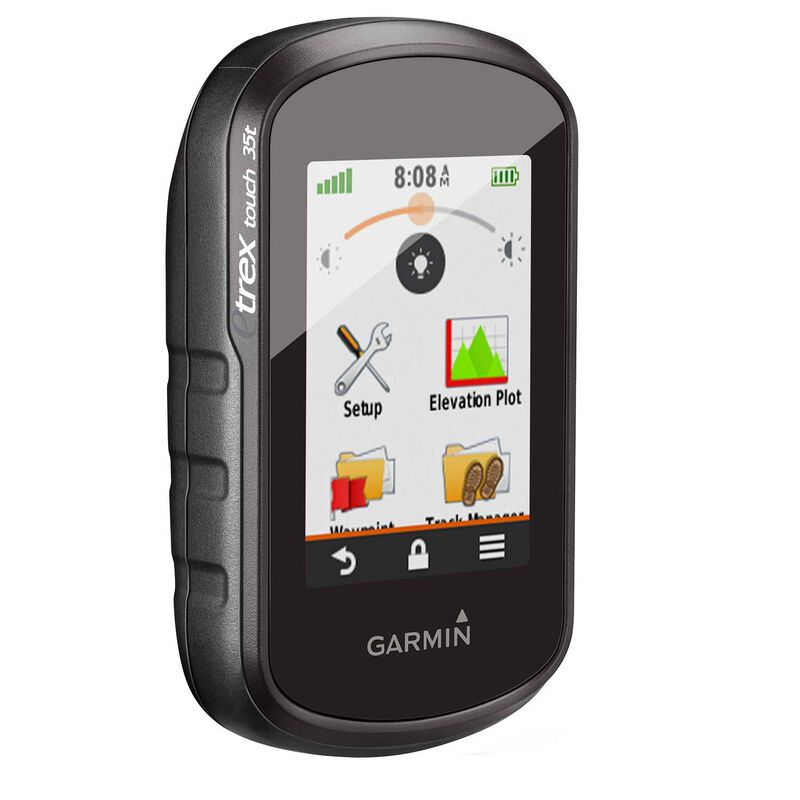 eTrex® Touch 35t Handheld GPS with World Basemap and Topo U.S. Maps image number 0