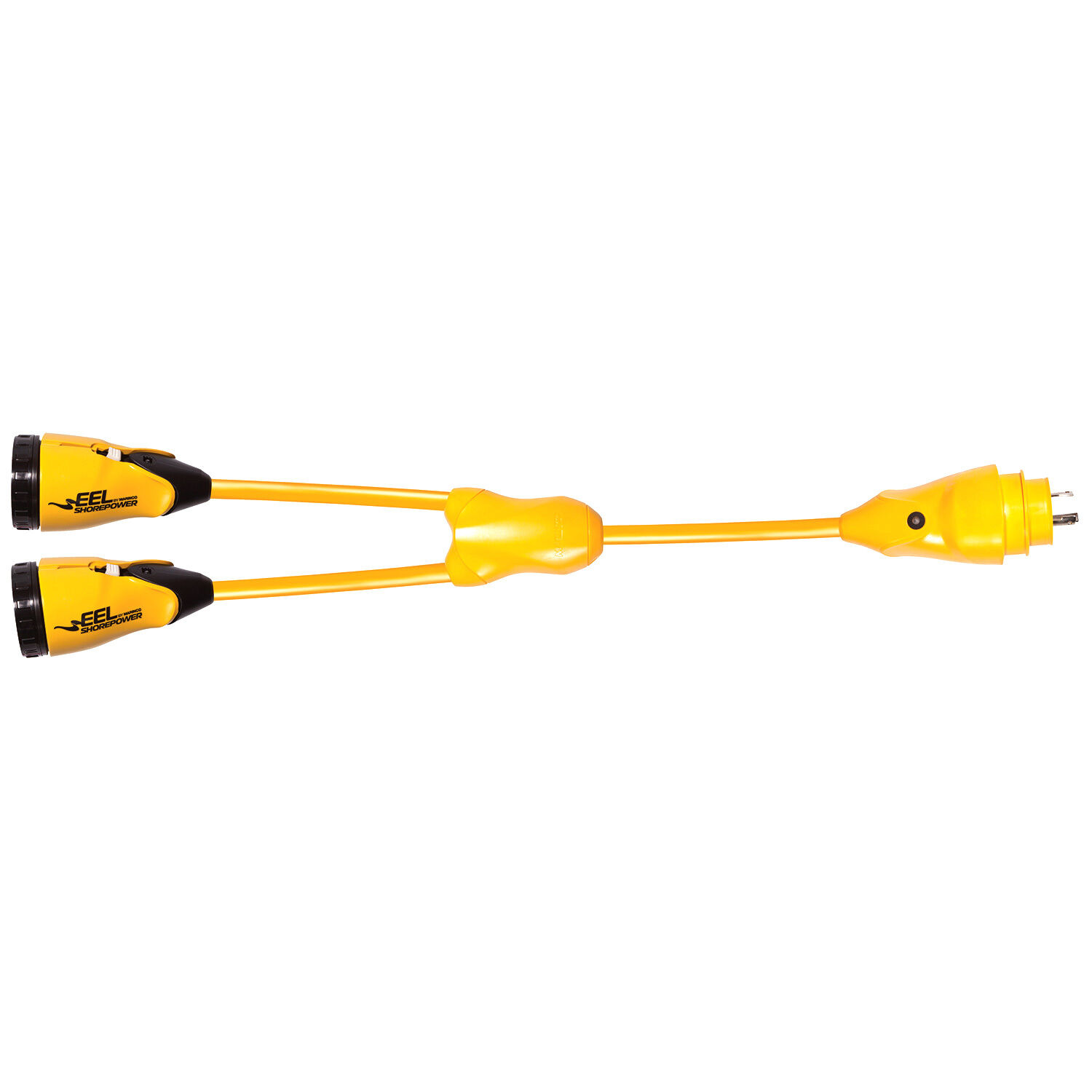 Marinco Eel Y‑Adapter – 30 A 125 V Shore Power Splitter