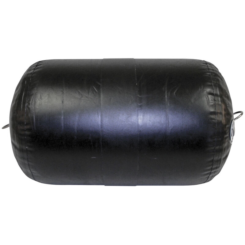 18" X 29" Heavy-Duty Inflatable Fender, Black image number 0