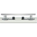 Dual Flush Deck Socket Table Mount, Locking image number 1