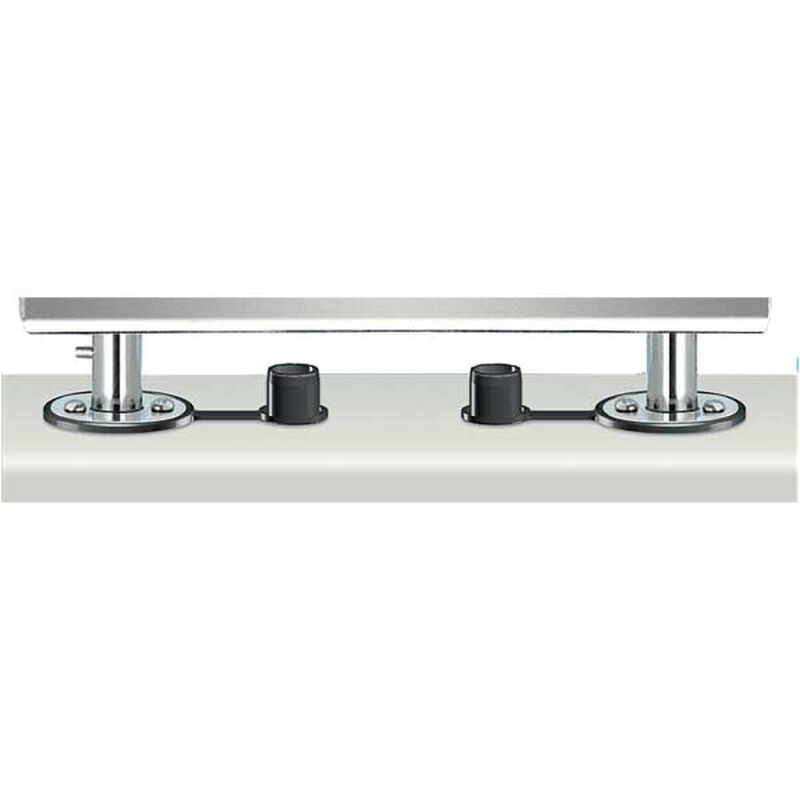 Dual Flush Deck Socket Table Mount, Locking image number 1