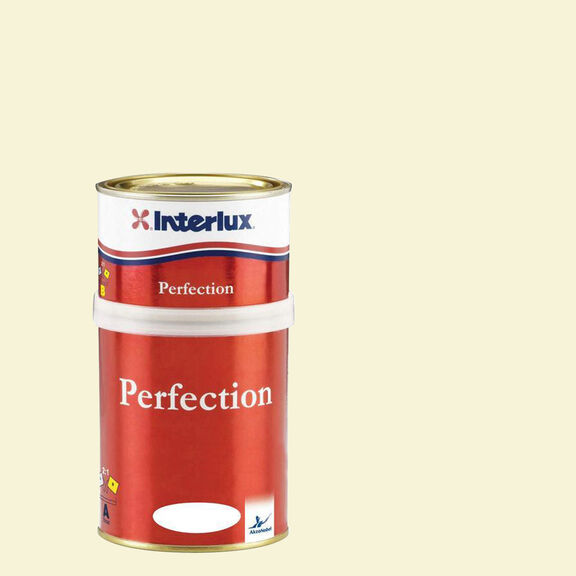 Perfection Two-Part Polyurethane Topside Paint, Pearl White, Quart image number 0