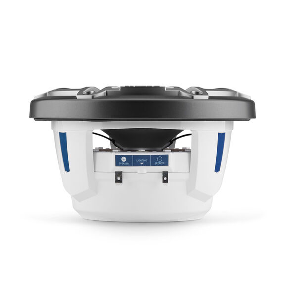 M6-770X-S-GmTi-i 7.7" Marine Coaxial Speakers, Gunmetal & Titanium Sport Grilles with RGB LED Lighting image number 6