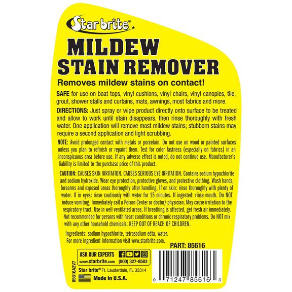 Mildew Stain Remover, 22oz. image number 5