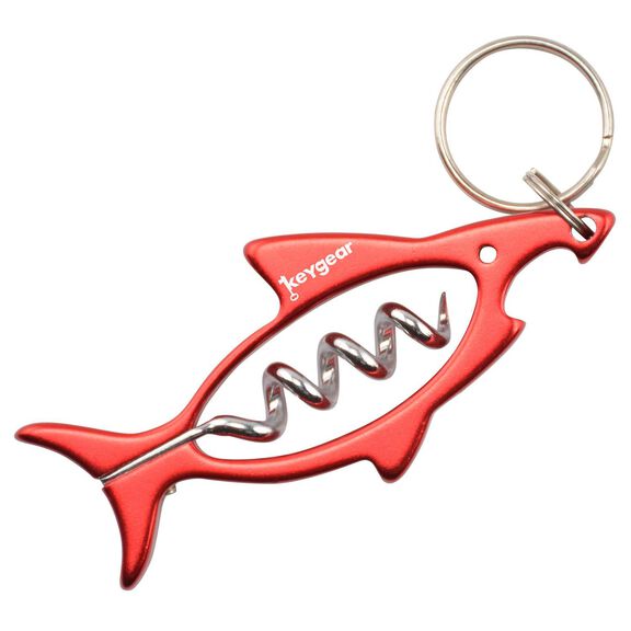 Shark Corkscrew Keychain image number 0