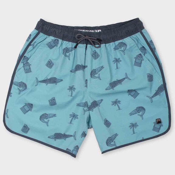 Men's Whiskey Wahoo Volley Shorts image number 0
