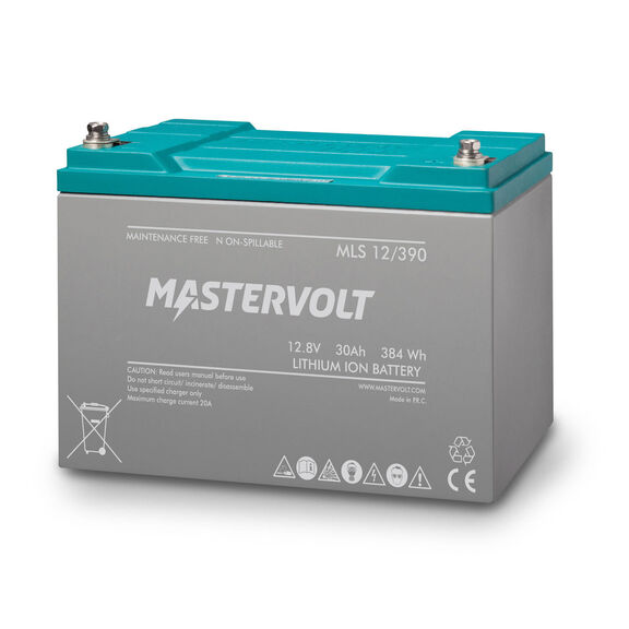 MLS 12V Lithium-Ion Battery, 30 Amp Hours image number 1