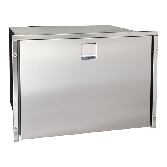Drawer 70 Freezer with Ice Maker, Clean Touch Stainless Steel, 4 sided Flush Mount Flange, AC Only 230v/50hz, Remote Mount Compressor image number 0