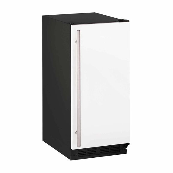 15" White Clear Ice Machine, No Pump image number 0