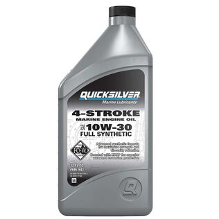 8M0175780 10W-30 Full Synthetic Marine Engine Oil, 1 Quart