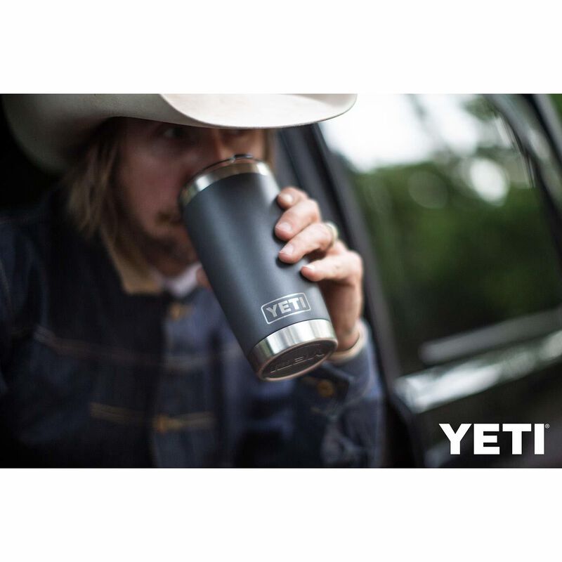  YETI Rambler 24 oz Mug, Vacuum Insulated, Stainless Steel with  MagSlider Lid, White : Sports & Outdoors
