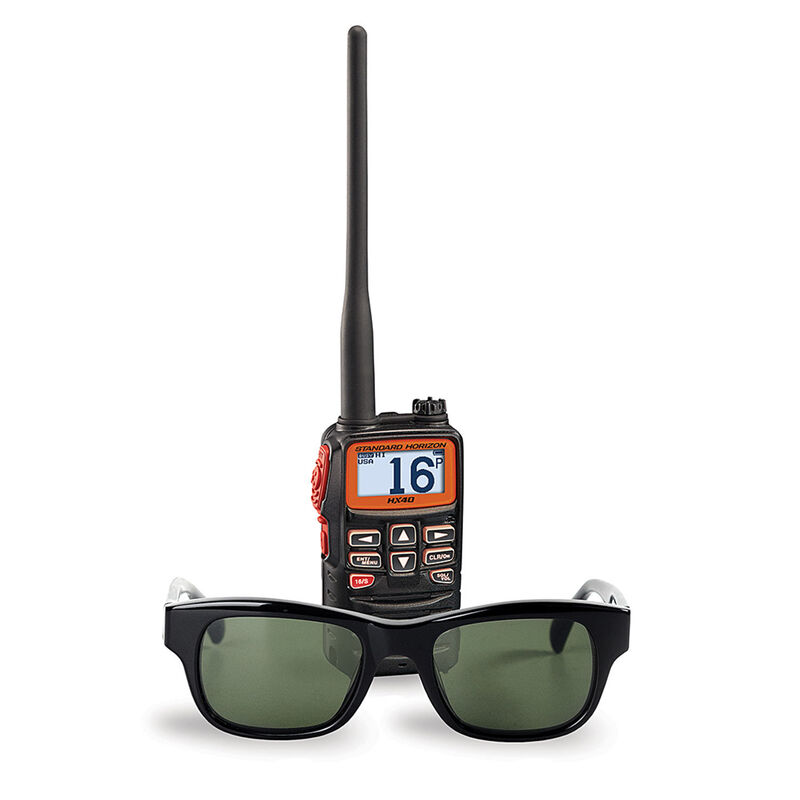 STANDARD HORIZON HX40 Ultra Compact 6W Handheld VHF Radio West Marine