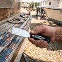Black & Silver 1 5/16'' Chisel Putty Knife image number 3