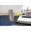 Marine 10'' Stainless Steel Stiff Blade Scraper Acme Threaded Handle image number 2
