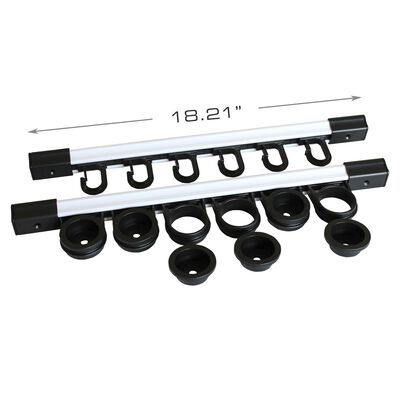 All Weather 3 in 1, Expandable 6 Rod Rack