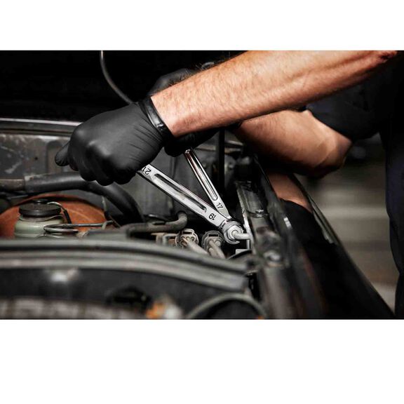 Double End Flare Nut Wrench Set - Metric, 6 Piece image number 2