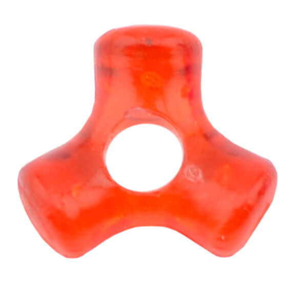 Rigging Tri-Bead, 9.5 x 9.5 mm / .374 x .374 in, 3.432 mm / .135 in I.D., Red, 50-Pack image number 0