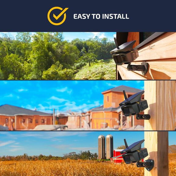 Vosker VKX Solar Powered 4G-LTE Outdoor Cellular Security Camera image number 1